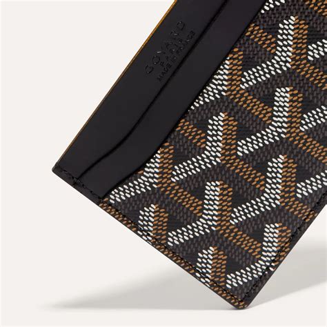 goyard card holder black|goyard st sulpice card holder.